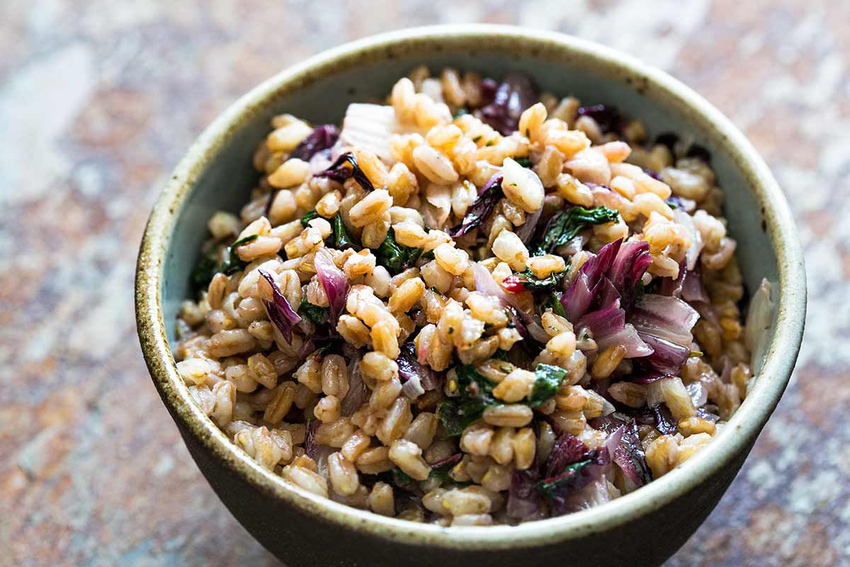 Farro Chard Radicchio