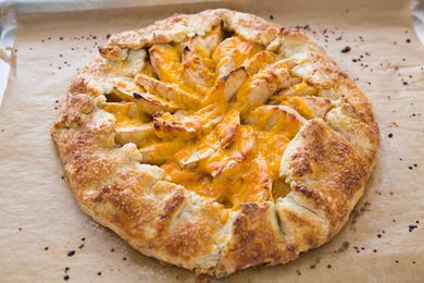 New England Apple Cheddar Galette