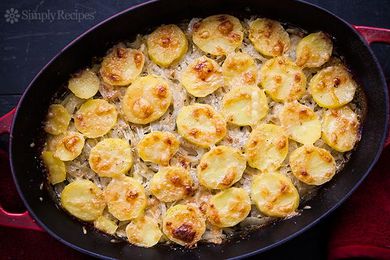 Onion Potato Gratin