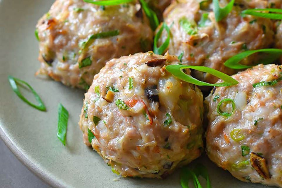 Wonton Meatballs