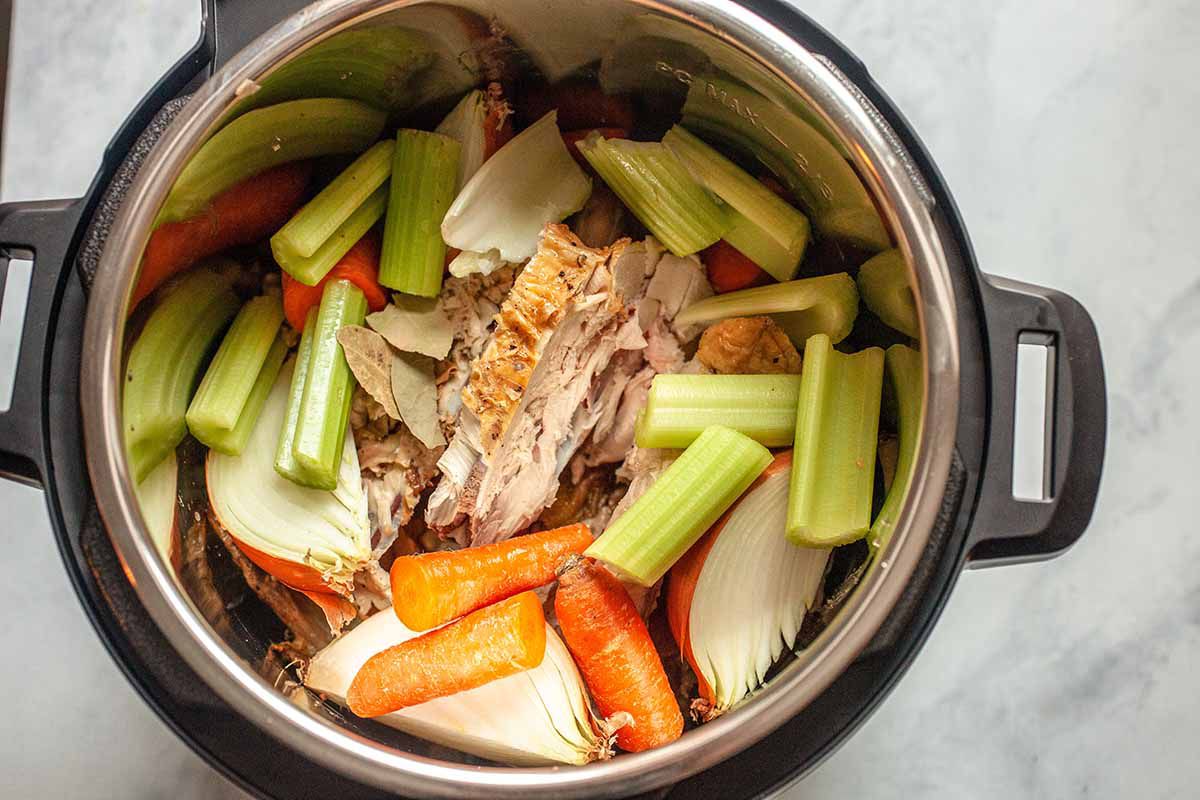 How to Make Pressure Cooker homemade Chicken Stock