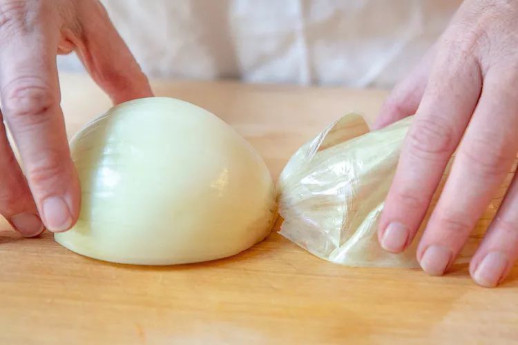 half of an onion