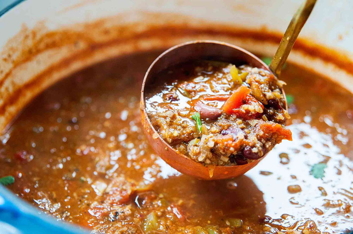 Vegetarian Chili with Mushrooms