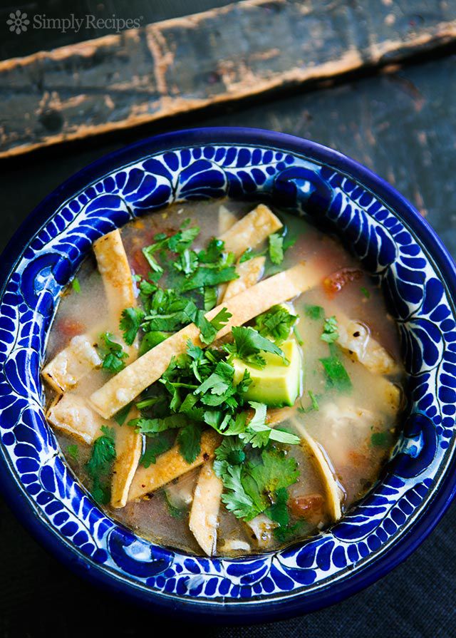 Mexican Chicken Lime Soup