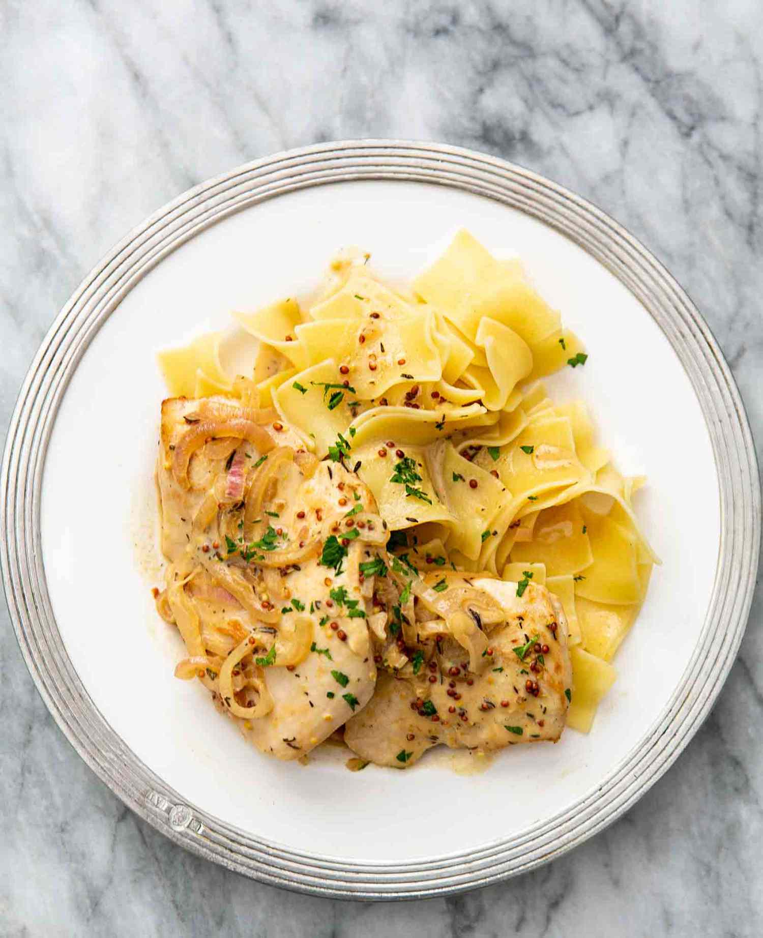 creamy dijon mustard chicken