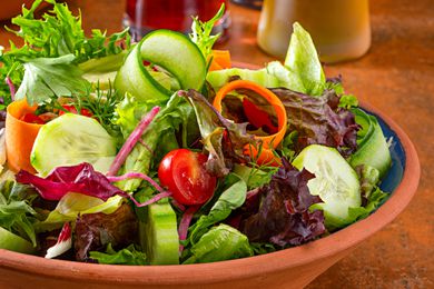 Salad in a bowl