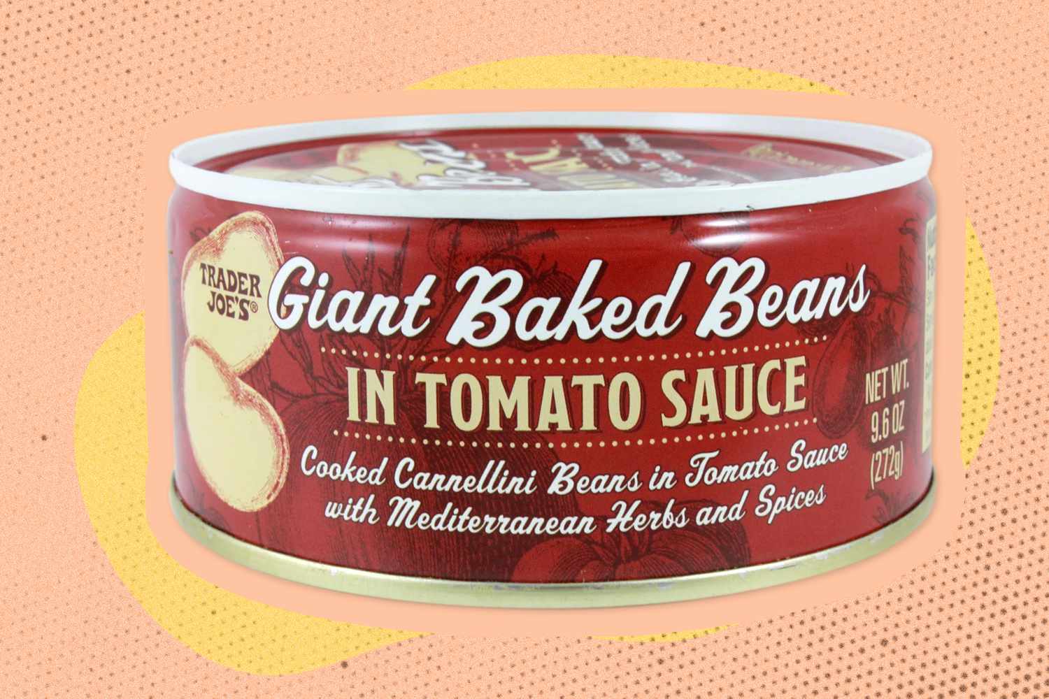 Trader Joe's canned Giant Baked Beans in Tomato Sauce
