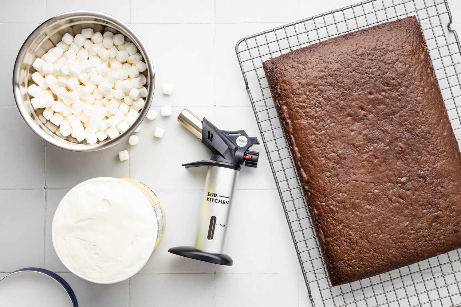 ingredients for Zoe Francois 4-ingredient dessert