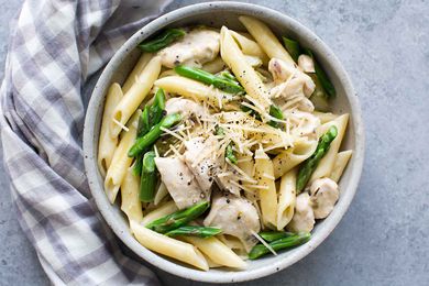 Pasta with Chicken and Asparagus