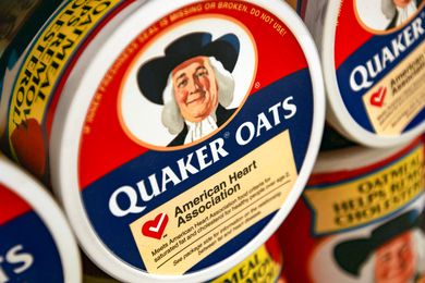 Quaker oats packaging