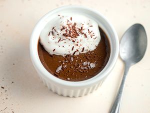 Chocolate Pots de Crème in a Ramekin