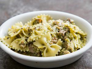 Lemon Pesto Turkey Pasta