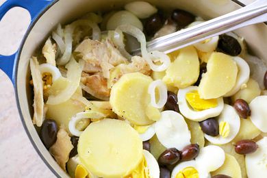 Portuguese Salt Cod Stew Bacalhoada Bacalao