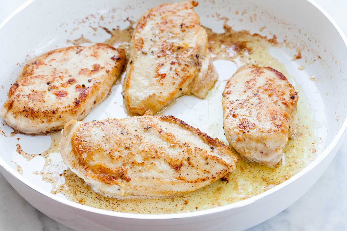Chicken Breasts with Mustard Cream Sauce