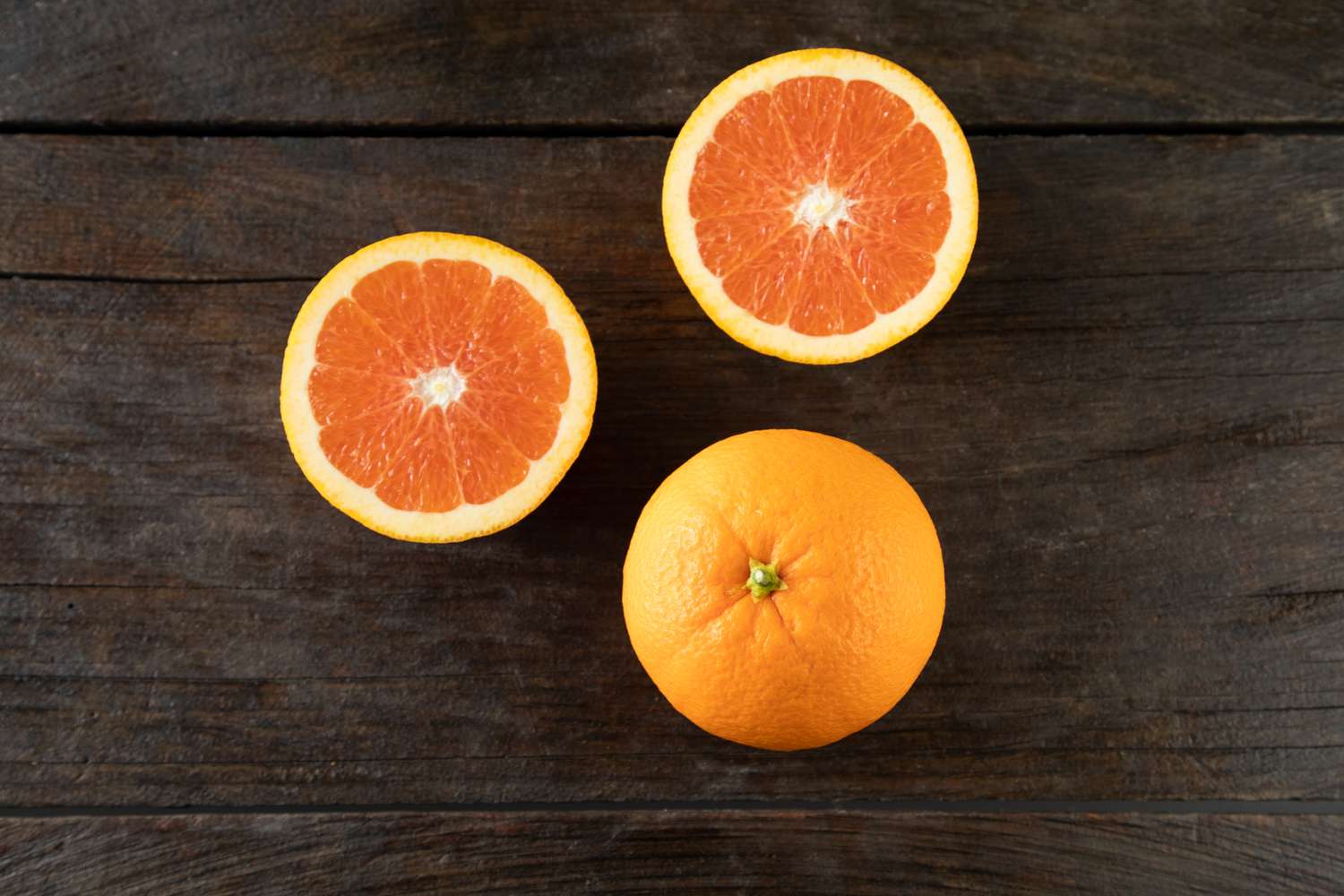Cara Cara oranges on dark background