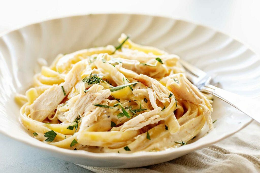 quick and easy chicken alfredo