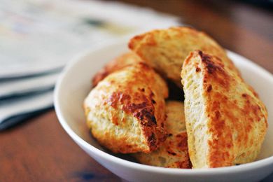 Buttermilk Scones with Goat Cheese and Chives
