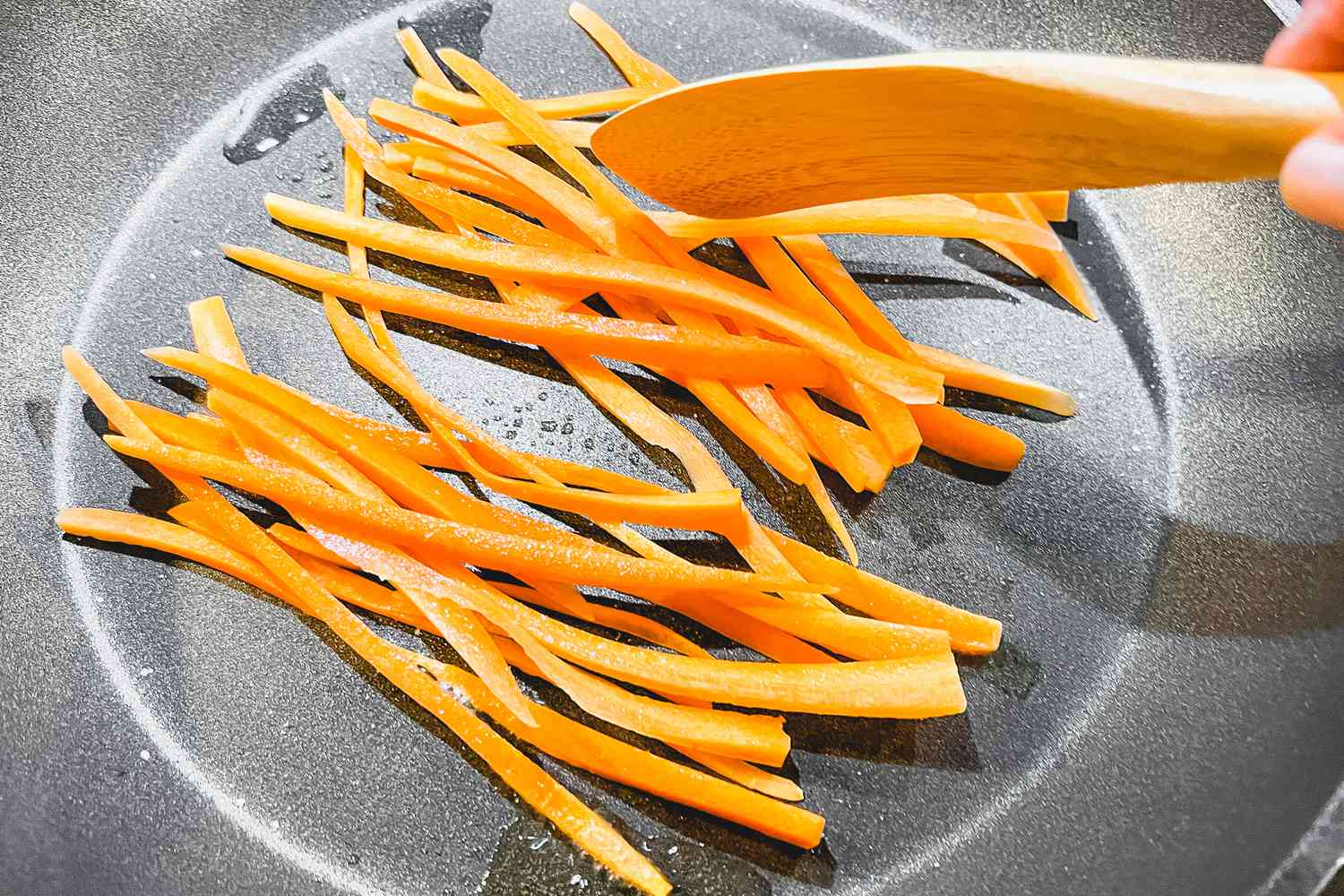 Matchstick Carrots for Korean Rice Roll Recipe