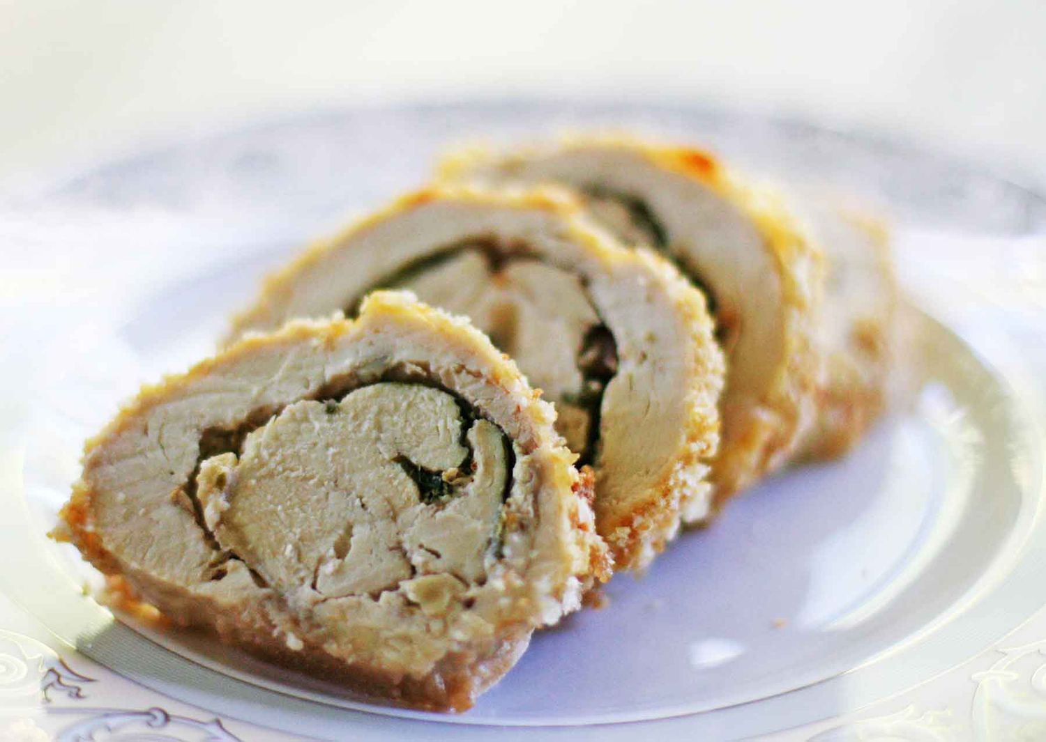 Stuffed Herb Chicken with Boursin