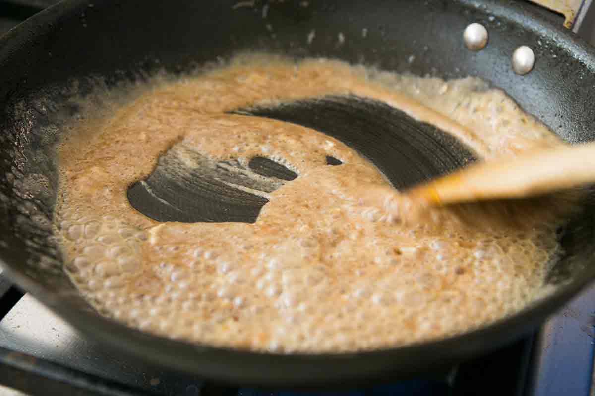 Making Gravy For Chicken Fried Steak With Drippings
