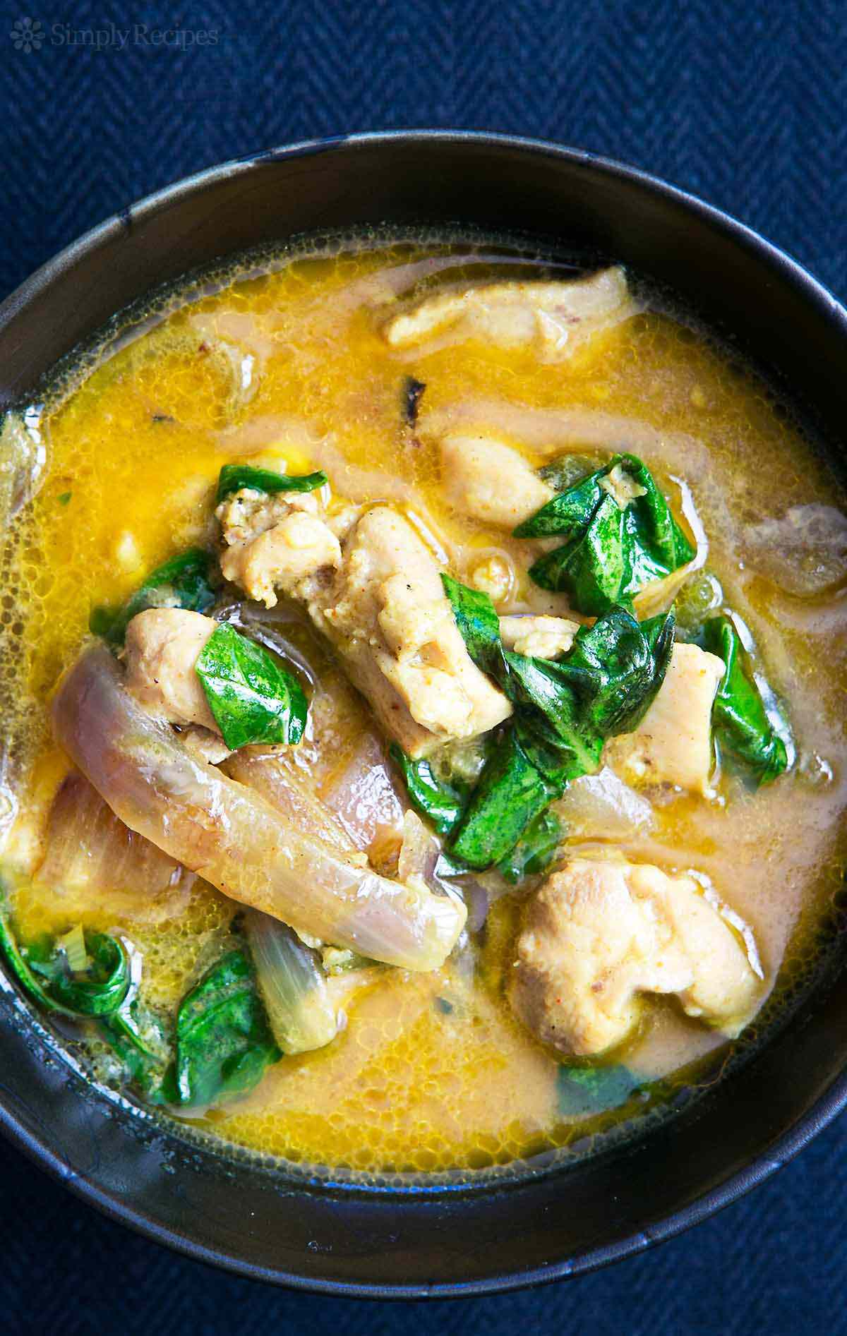 Basil Chicken Coconut Curry
