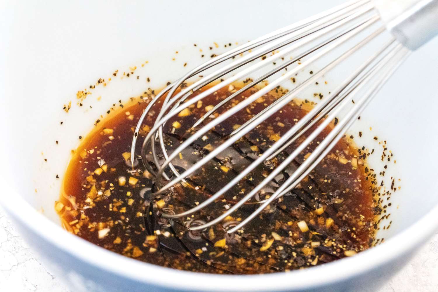 Make dressing.