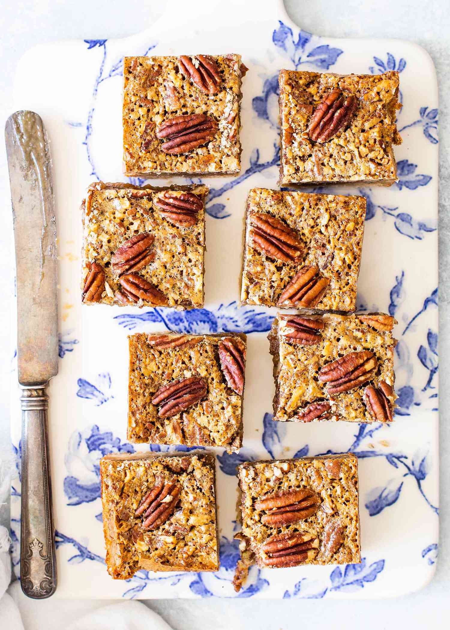 Pecan Pie Bars with Shortbread Crust