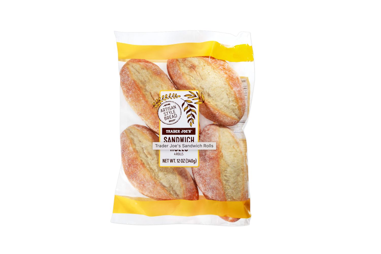 package of Trader Joe’s Sandwich Rolls
