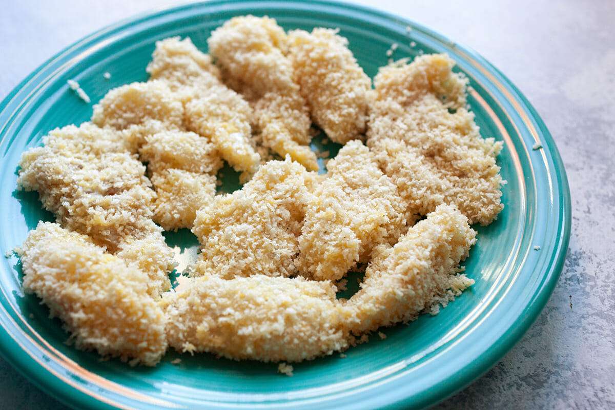 Deep Fried Fish Sticks Recipe coat the fish