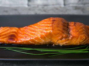 Sake Ginger Glazed Salmon