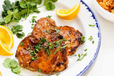 Spicy Orange Marinated Chicken