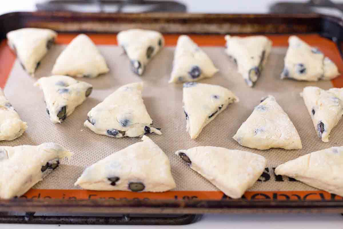 Lemon Blueberry Scones
