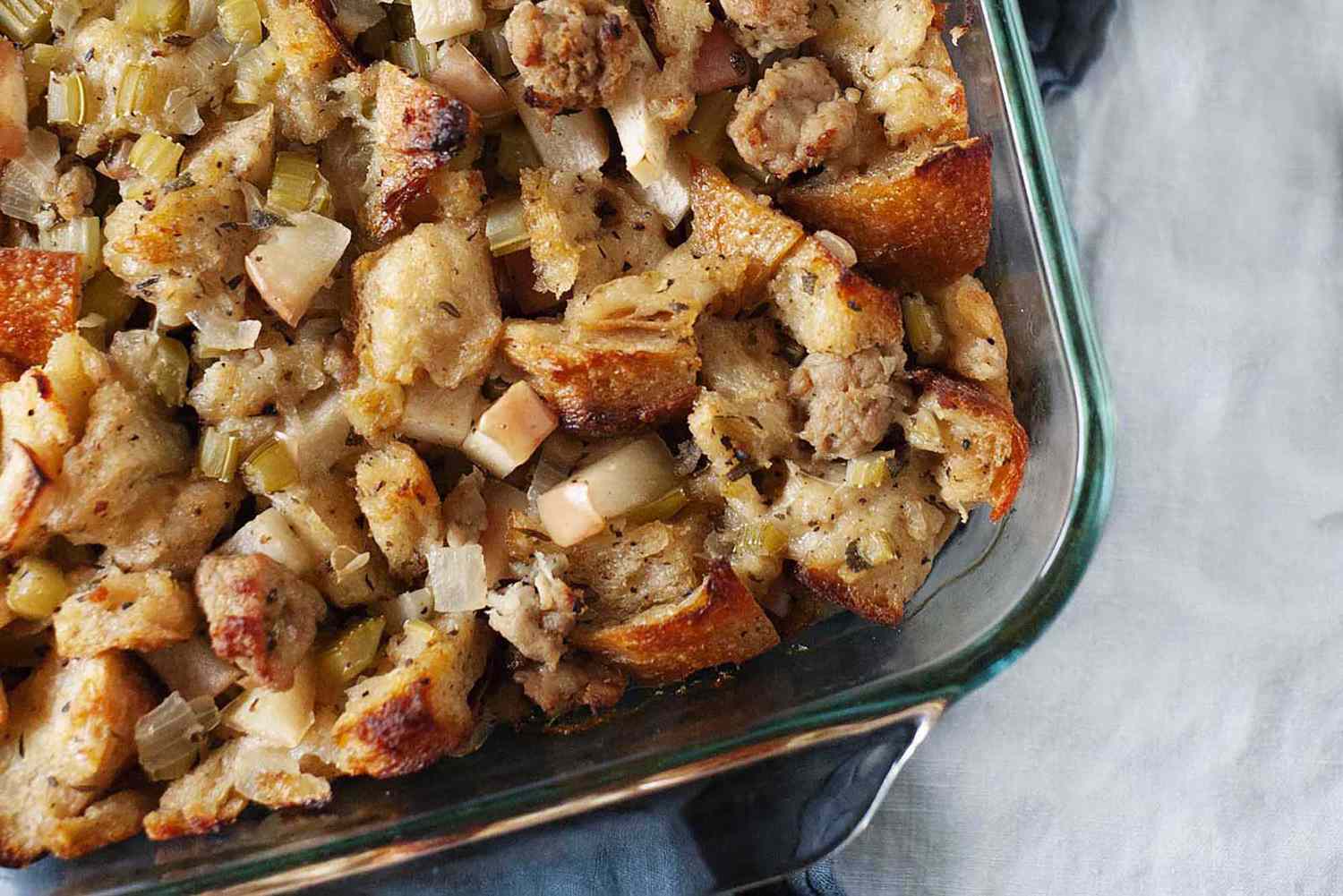 apple sausage stuffing