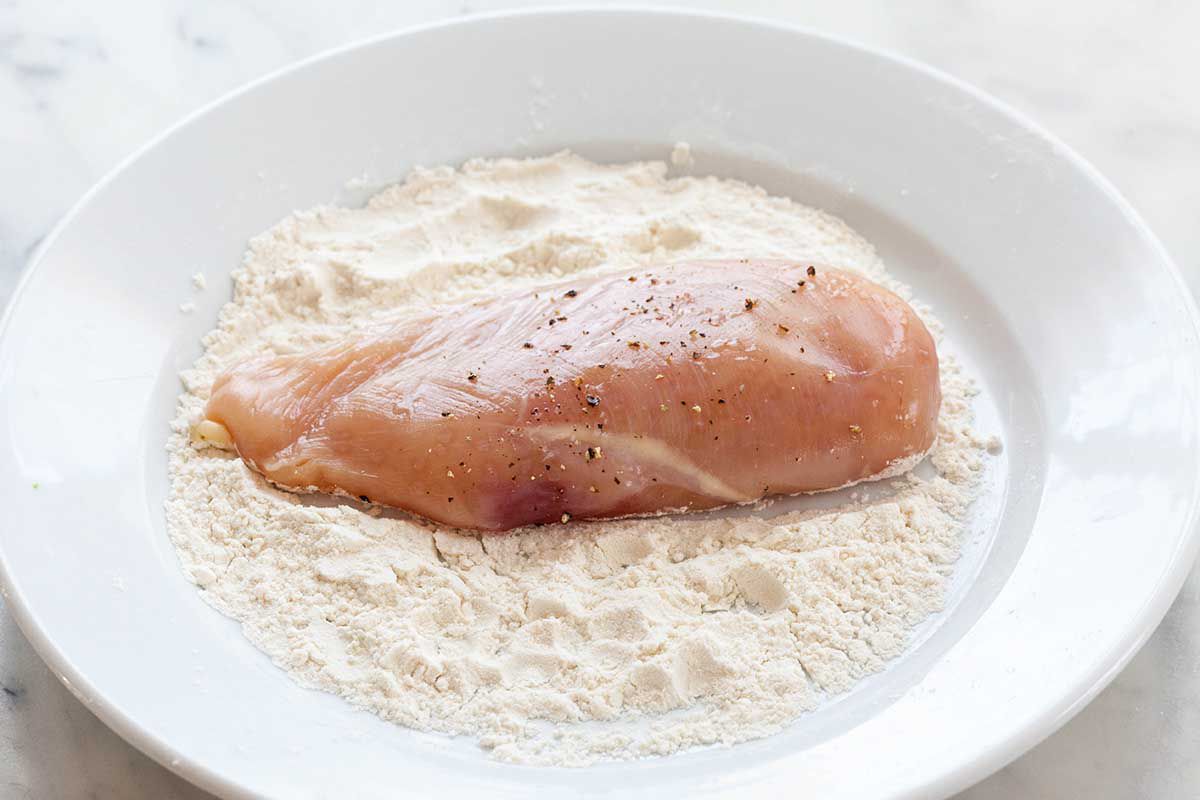 Chicken Breasts with Mustard Cream Sauce