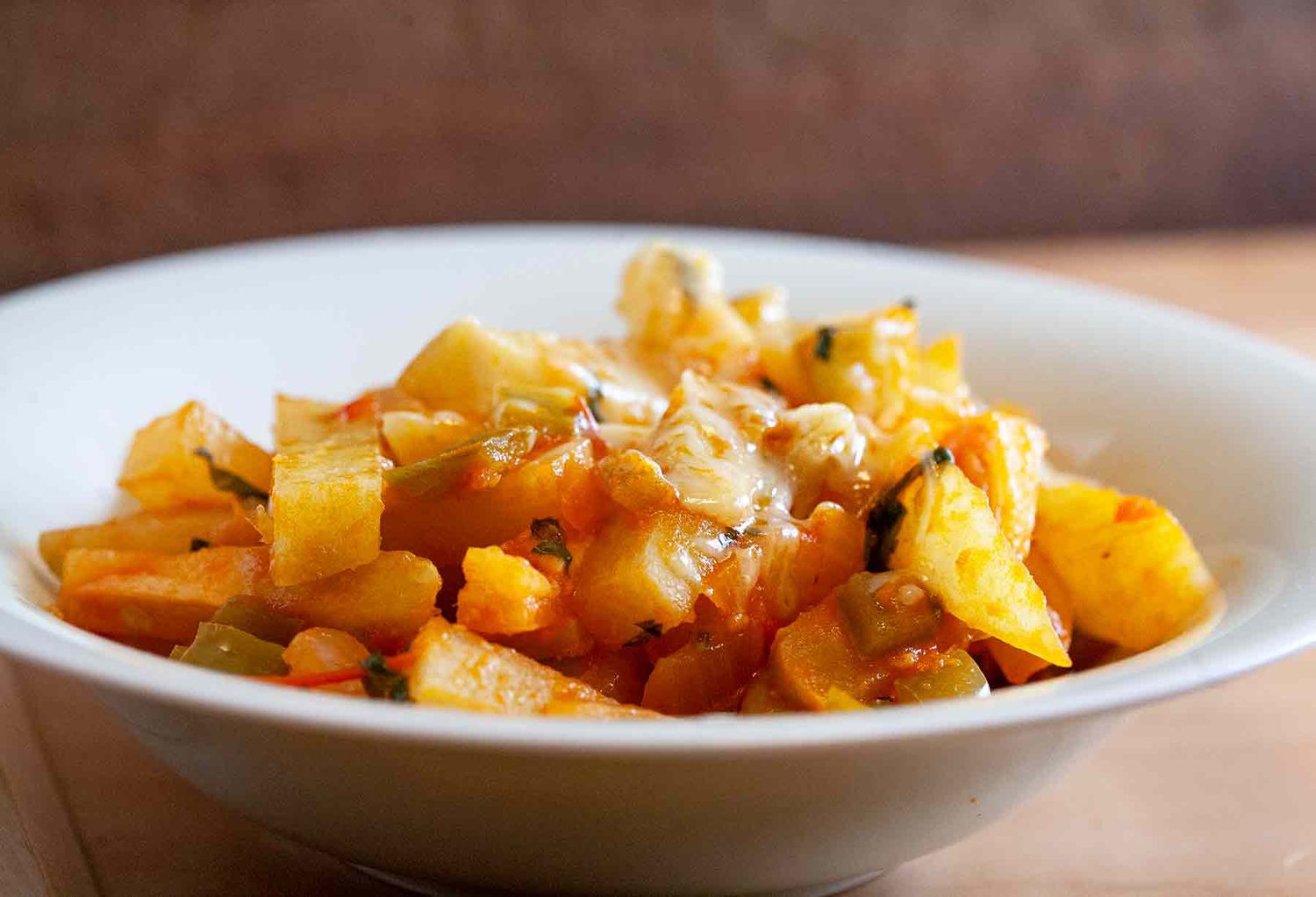 Chayote squash with Tomato and Green Chiles recipe
