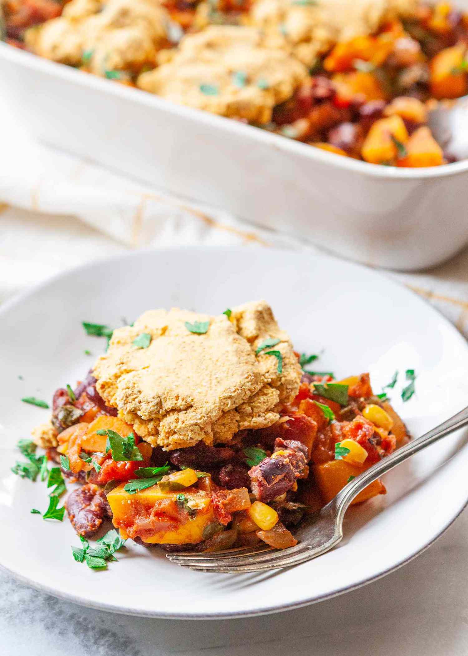 Vegetarian three sisters casserole