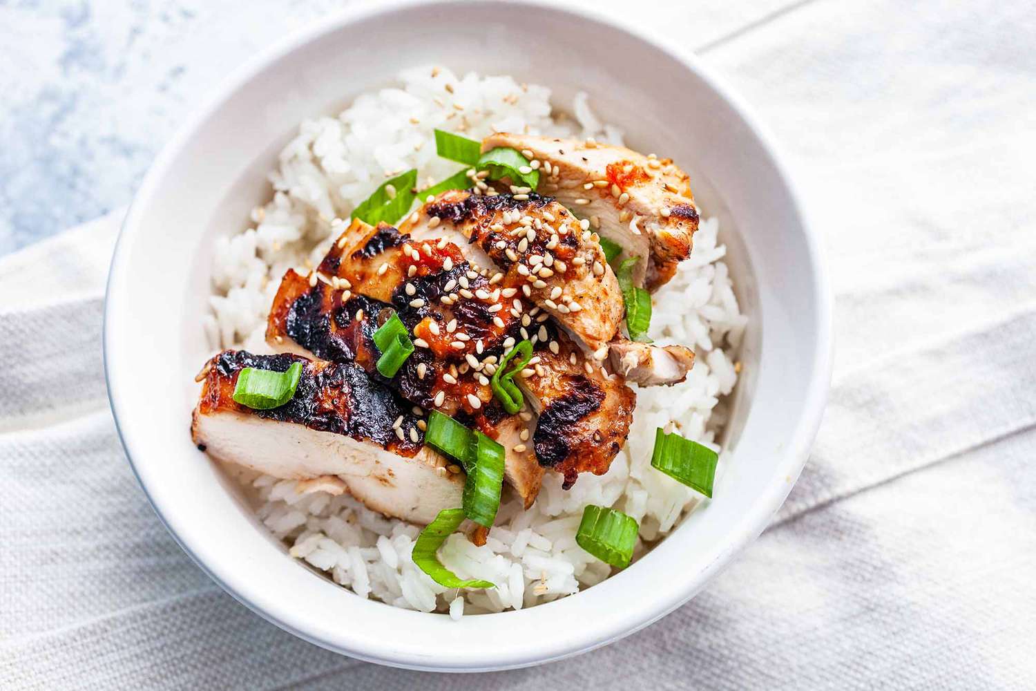 Grilled Chicken Recipe with Chili Garlic Sauce