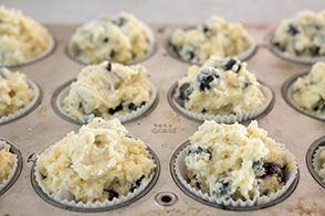 fill in muffin cups