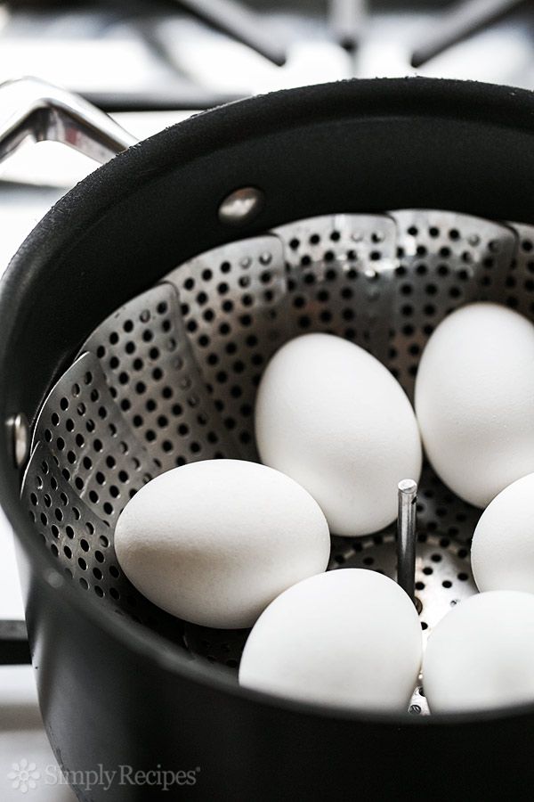 How to Steam Hard Boiled Eggs