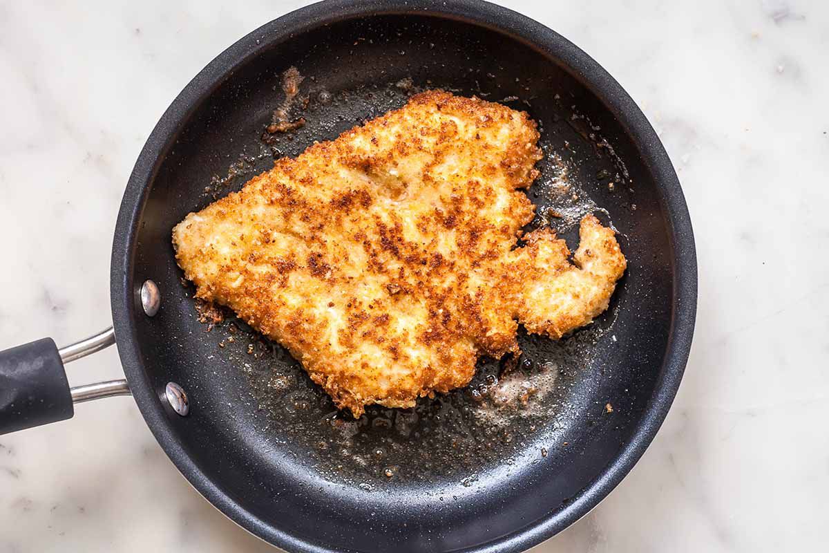 Baked chicken parmesan recipe brown the cutlets