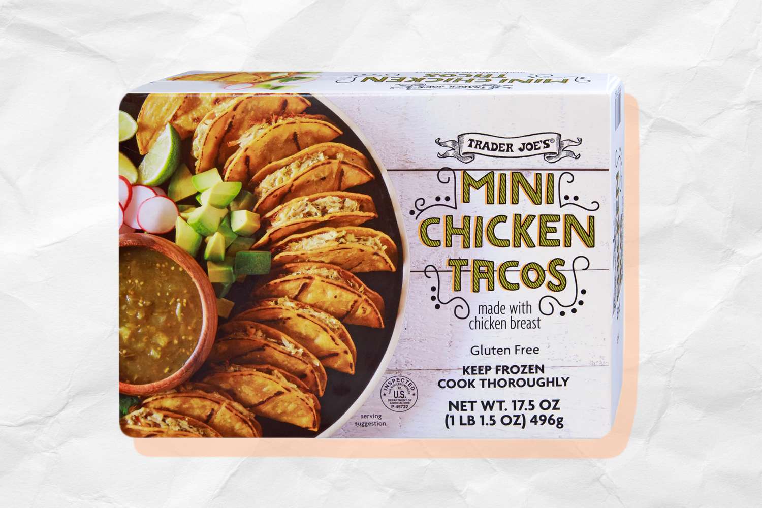 Trader Joe's mini chicken tacos