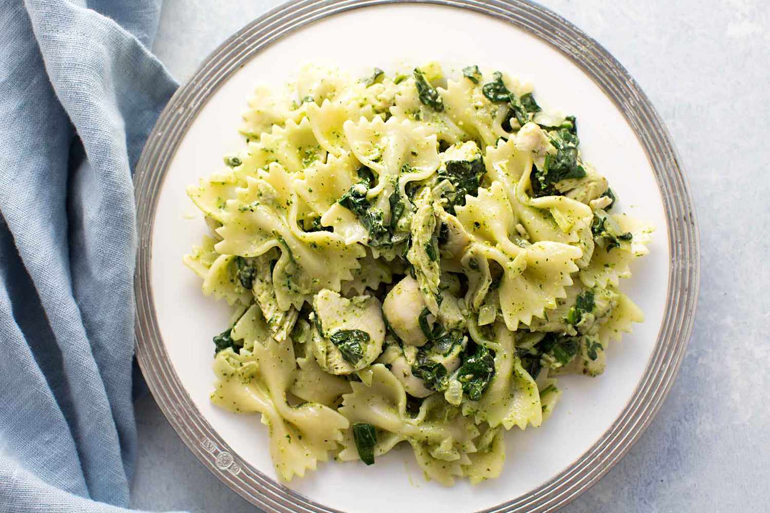 Chicken Florentine Pesto Pasta