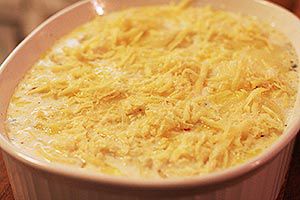 easy homemade scalloped potatoes with cheese