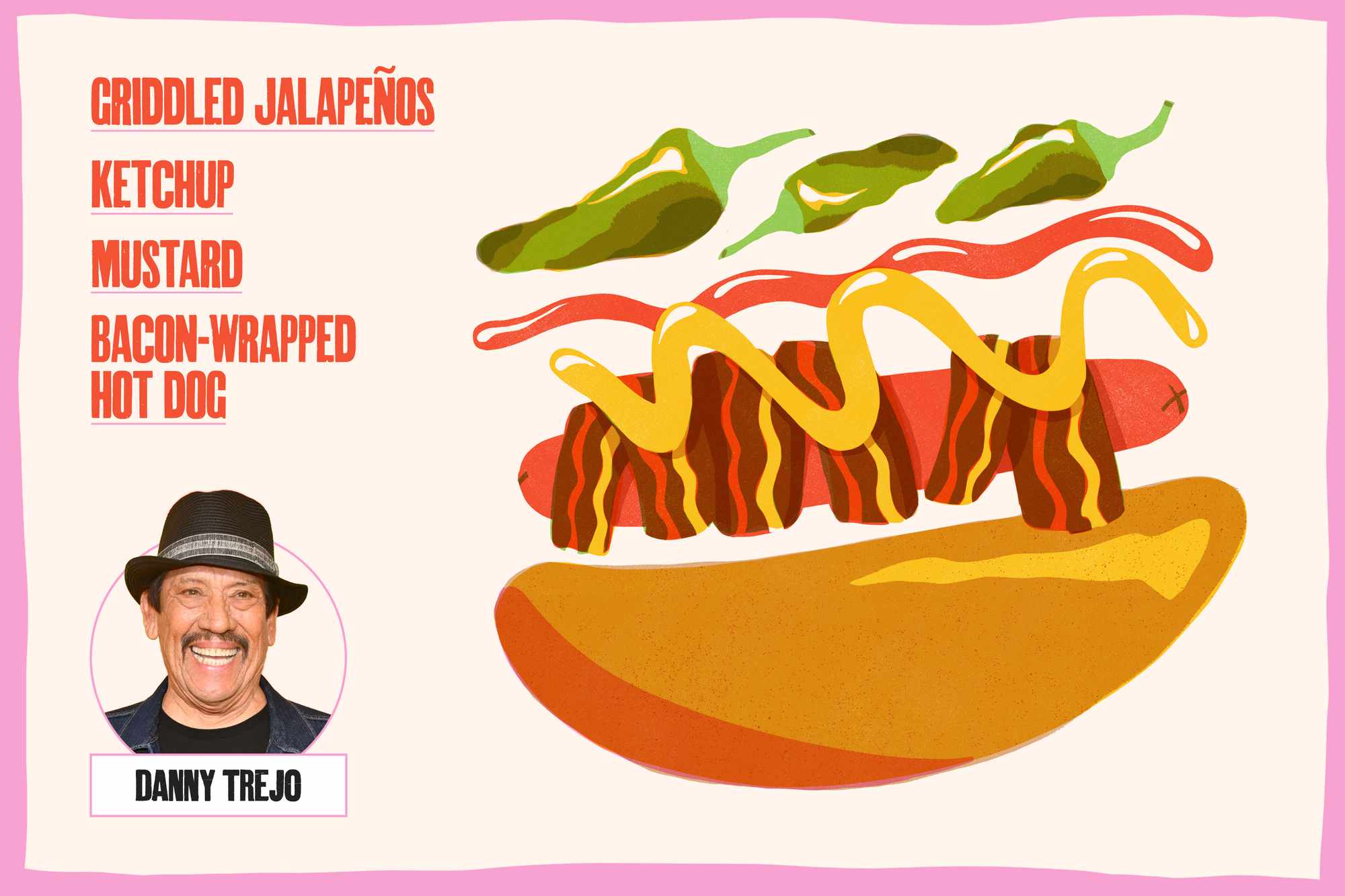Danny Trego hot dog