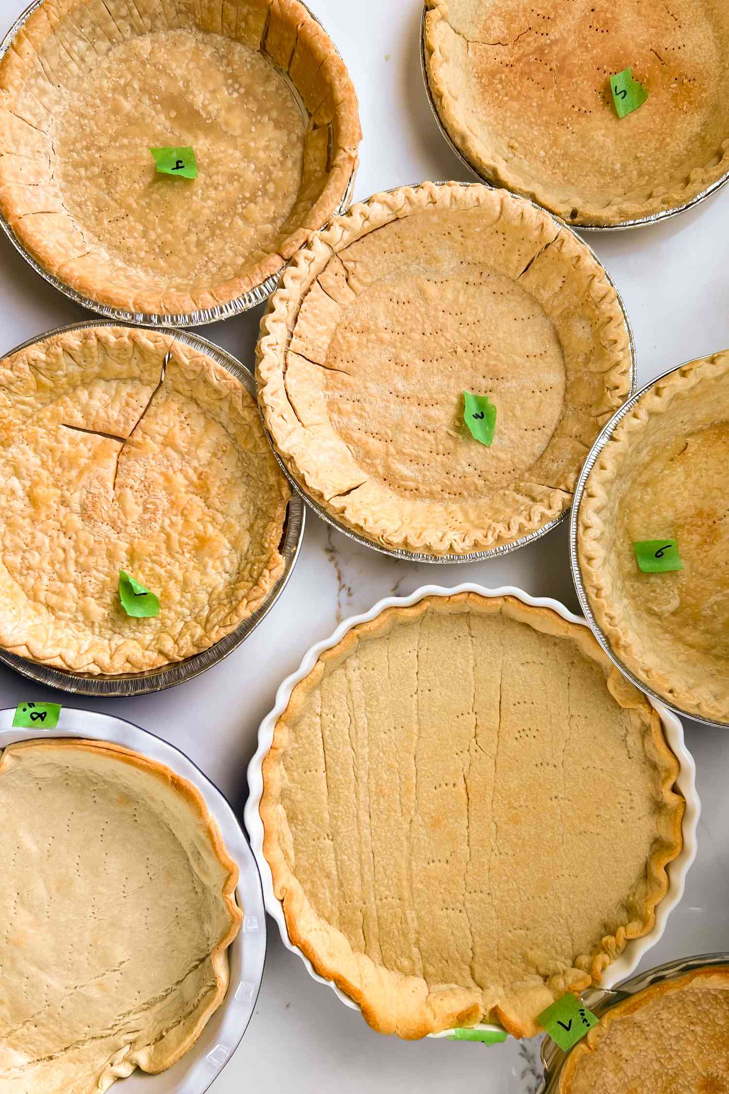 Pie dough taste test
