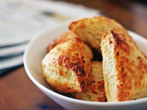 Buttermilk Scones with Goat Cheese and Chives