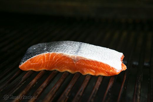 Grilled Salmon with Dill Butter on Simply Recipes