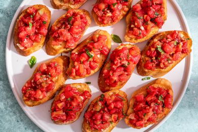 Tomatoes on toast