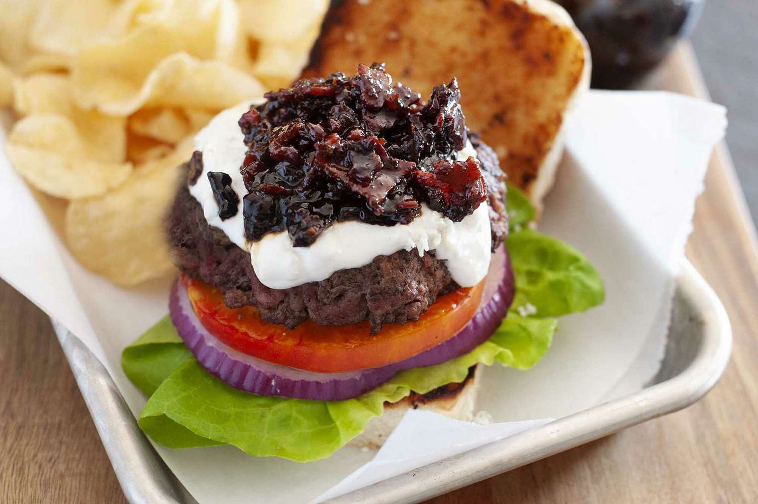 Bacon Jam on a burger