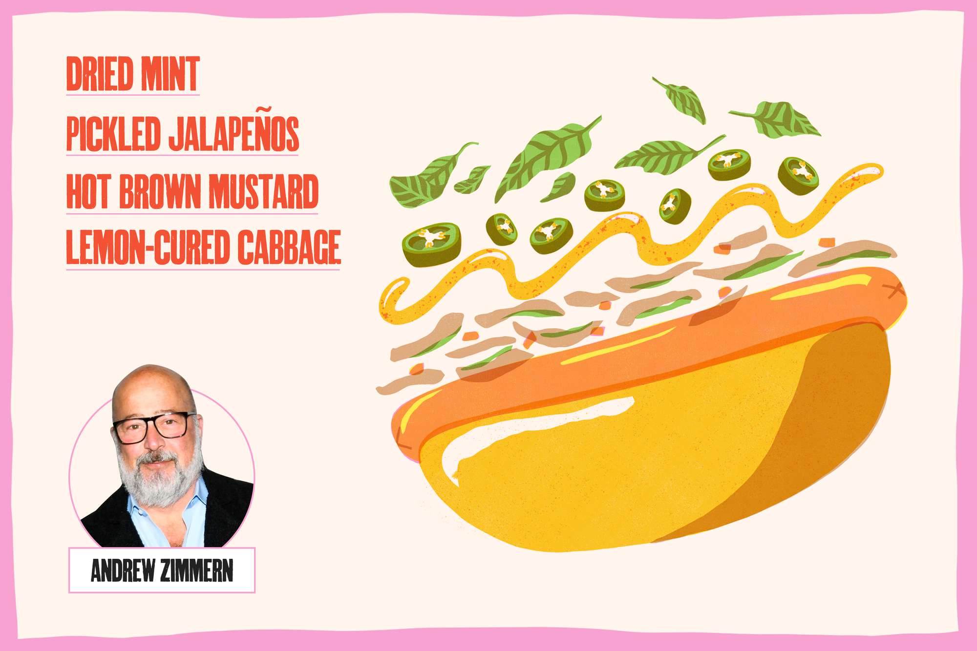 Andrew Zimmern hot dog